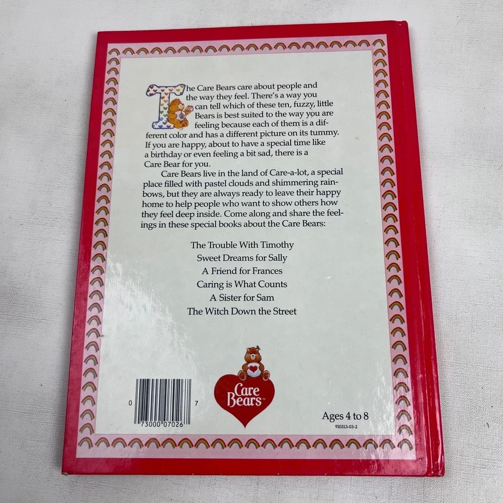 Care Bears A Sister for Sam Book Vintage Collectible Children's‎ Story Nostalgia